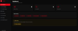 Dashboard Admin CRUD Website Sales Wuling Jakarta